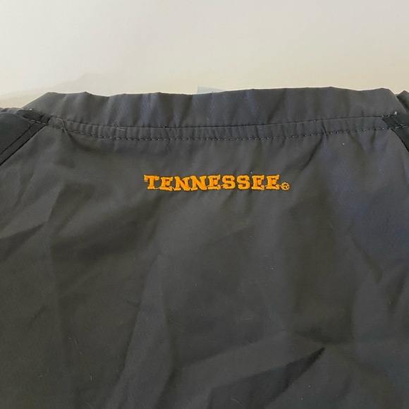 NCAA Tennessee Vols Black/Grey Windbreaker Jacket Mens Small - Picture 5 of 9